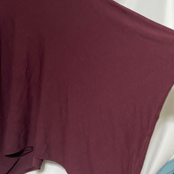 ALFANI WO SIZE LARGE DEEP WINE COLOR OVERSIZED SOFT COWL NECK SWEATER CLEAN - Picture 6 of 10